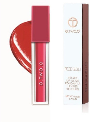 O.TWO.O 9115 : Velvet Lips Glide Lipstick - Waterproof, Non-Stick, Soft Texture Velvet Matte, Highly Saturated, Highly Pigmented, Velvet Lip Gloss(9115A13, 5.7 ml)
O.TWO.O 9115 : Velvet Lips Glide Lipstick - Waterproof, Non-Stick, Soft Texture Velvet Matte, Highly Saturated, Highly Pigmented, Velvet Lip Gloss(9115A13, 5.7 ml)