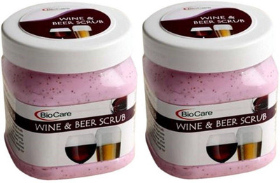 Biocare Wine & Beer scrub pack of 2 Scrub(1000 ml)