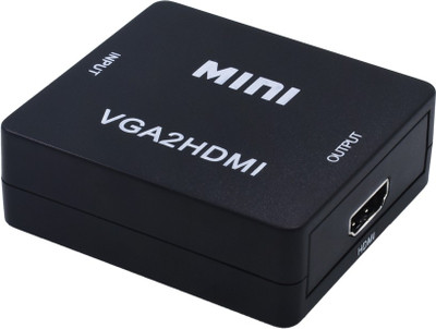 LipiWorld TV-out Cable Mini VGA to HDMI Converter 1080P HD Adapter for TV PC-VGA2HDMI(Black, For Laptop)
LipiWorld TV-out Cable Mini VGA to HDMI Converter 1080P HD Adapter for TV PC-VGA2HDMI(Black, For Laptop)