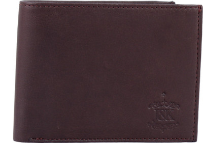 Johan & Keith Men Brown Artificial Leather Wallet(7 Card Slots)
