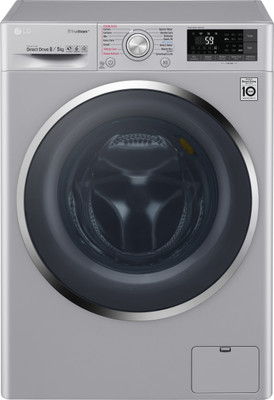LG 8 kg Fully Automatic Front Load Washing Machine with In-built Heater Silver(F4J7THP2S), Luxury silver
LG 8 kg Fully Automatic Front Load Washing Machine with In-built Heater Silver(F4J7THP2S), Luxury silver