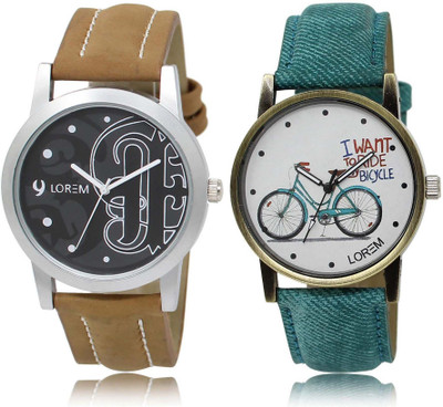 LOREM SR-14-229 Attractive White & Black Round Boy's & Girl's Leather Watch - For Men & Women
LOREM SR-14-229 Attractive White & Black Round Boy's & Girl's Leather Watch - For Men & Women