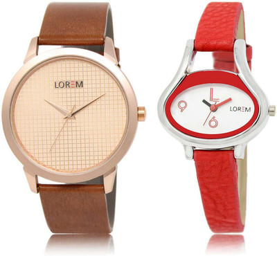 LOREM SR-34-206 Attractive White & Rose Gold Oval & Round Boy's & Girl's Leather Watch - For Men & Women
LOREM SR-34-206 Attractive White & Rose Gold Oval & Round Boy's & Girl's Leather Watch - For Men & Women