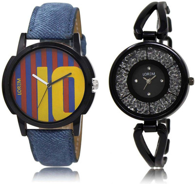 LOREM SR-10-211 Attractive Multicolor Round Boy's & Girl's Metal Bracelet & Leather Watch - For Men & Women
LOREM SR-10-211 Attractive Multicolor Round Boy's & Girl's Metal Bracelet & Leather Watch - For Men & Women