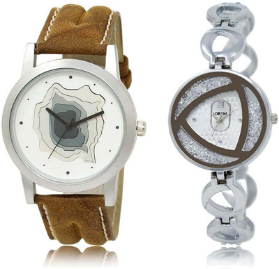 LOREM SR-9-240 Attractive Silver & White Round Boy's & Girl's Metal Bracelet & Leather Watch - For Men & Women
LOREM SR-9-240 Attractive Silver & White Round Boy's & Girl's Metal Bracelet & Leather Watch - For Men & Women