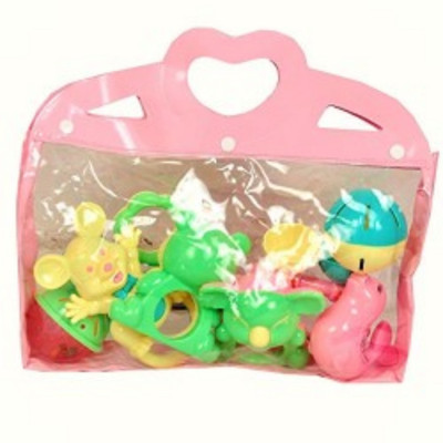 Guru Kripa Baby Products ™ Presents New Born Baby Cute & Attractive Dugi Dugi Rattle Set Sweet Cuddle Infant Non Toxic Set Of 6 Pcs Of JhunJhuna Lovely Mixed Colour Ful For Babies Girl And Boy Unisex Teethers Gift Set Toy With Attractive Figures Set Of 6
Guru Kripa Baby Products ™ Presents New Born Baby Cute & Attractive Dugi Dugi Rattle Set Sweet Cuddle Infant Non Toxic Set Of 6 Pcs Of JhunJhuna Lovely Mixed Colour Ful For Babies Girl And Boy Unisex Teethers Gift Set Toy With Attractive Figures Set Of 6