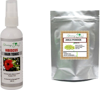 Glowing Buzz Combo of HIbiscus hair tonic 100 ml and Amla powder 100 grams(Set of 2)
Glowing Buzz Combo of HIbiscus hair tonic 100 ml and Amla powder 100 grams(Set of 2)