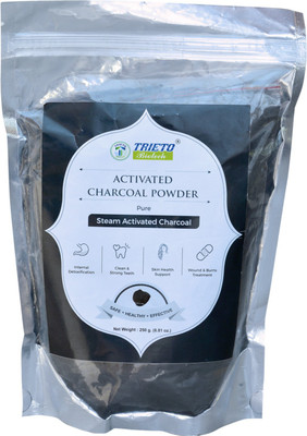 TRIETO BIOTECH Activated Charcoal Powder For Face Mask , Clean Teeth,Detoxification(250 g)
TRIETO BIOTECH Activated Charcoal Powder For Face Mask , Clean Teeth,Detoxification(250 g)