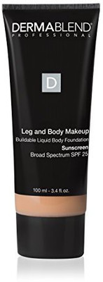 Dermablend Leg And Body Makeup Foundation With Spf 25 For Medium To High Coverage & All-Day Hydration, Tattoo Cover Up Makeup, 25W Light Sand, 3.4 Fl. Oz. Foundation(Brown)
Dermablend Leg And Body Makeup Foundation With Spf 25 For Medium To High Coverage & All-Day Hydration, Tattoo Cover Up Makeup, 25W Light Sand, 3.4 Fl. Oz. Foundation(Brown)