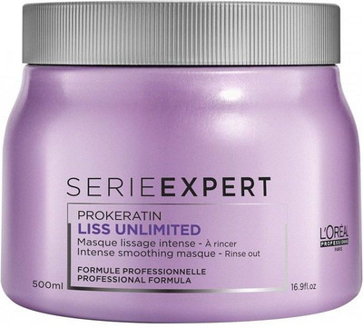 L'Oreal Loreal Professional Paris Liss Liss unlimited keratin Oil complex Mask Masque 500 ml(500)
L'Oreal Loreal Professional Paris Liss Liss unlimited keratin Oil complex Mask Masque 500 ml(500)