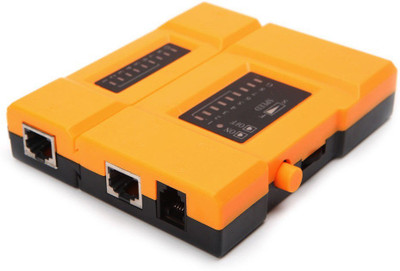 LipiWorld High Quality RJ45 RJ11 RJ12 CAT5 CAT6 UTP Network Lan Cable Tester Test Tool Network Interface Card(YELOOW)
LipiWorld High Quality RJ45 RJ11 RJ12 CAT5 CAT6 UTP Network Lan Cable Tester Test Tool Network Interface Card(YELOOW)