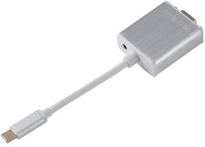 lipiworld TV-out Cable USB 3.1 Type C to VGA Converter(4K*2K Ultra HD Full HD 1080P) Cable with Audio(Silver, For Laptop)
lipiworld TV-out Cable USB 3.1 Type C to VGA Converter(4K*2K Ultra HD Full HD 1080P) Cable with Audio(Silver, For Laptop)