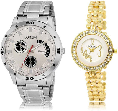 LOREM SR-101-203 Attractive Multicolor Round Boy's & Girl's Metal Bracelet Watch - For Men & Women
LOREM SR-101-203 Attractive Multicolor Round Boy's & Girl's Metal Bracelet Watch - For Men & Women