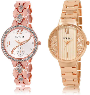 LOREM Watch-215-217 COMBO White & Silver Round Girl's Metal Bracelet Watch - For Women
LOREM Watch-215-217 COMBO White & Silver Round Girl's Metal Bracelet Watch - For Women