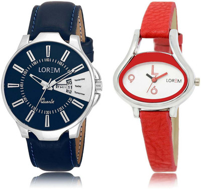 LOREM OM-23-206 Designer White & Blue Oval & Round Boy's & Girl's Leather Hybrid Watch - For Men & Women
LOREM OM-23-206 Designer White & Blue Oval & Round Boy's & Girl's Leather Hybrid Watch - For Men & Women
