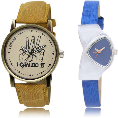 LOREM OM-30-208 Designer Blue & Grey Triangle & Round Boy's & Girl's Leather Watch - For Men & Women
LOREM OM-30-208 Designer Blue & Grey Triangle & Round Boy's & Girl's Leather Watch - For Men & Women