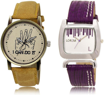 LOREM watch-30-207 Designer White & Grey Round Boy's & Girl's Leather Watch - For Men & Women
LOREM watch-30-207 Designer White & Grey Round Boy's & Girl's Leather Watch - For Men & Women