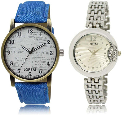 LOREM SR-28-227 Attractive Silver & White Round Boy's & Girl's Metal Bracelet & Leather Watch - For Men & Women
LOREM SR-28-227 Attractive Silver & White Round Boy's & Girl's Metal Bracelet & Leather Watch - For Men & Women