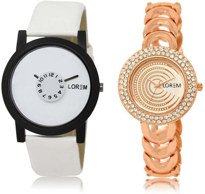 LOREM SR-26-202 Attractive Multicolor Round Boy's & Girl's Metal Bracelet & Leather Watch - For Men & Women
LOREM SR-26-202 Attractive Multicolor Round Boy's & Girl's Metal Bracelet & Leather Watch - For Men & Women