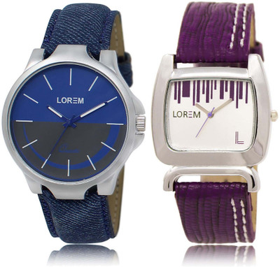LOREM SR-24-207 Attractive White & Blue Round Boy's & Girl's Leather Watch - For Men & Women
LOREM SR-24-207 Attractive White & Blue Round Boy's & Girl's Leather Watch - For Men & Women