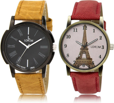 LOREM Watch-19-230 COMBO White & Black Round Boy's & Girl's Leather Watch - For Men & Women
LOREM Watch-19-230 COMBO White & Black Round Boy's & Girl's Leather Watch - For Men & Women