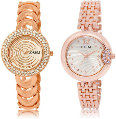 LOREM OM-202-228 Designer Multicolor Round Girl's Metal Bracelet Watch - For Women
LOREM OM-202-228 Designer Multicolor Round Girl's Metal Bracelet Watch - For Women