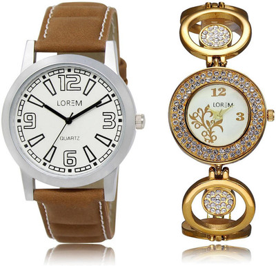 LOREM FZ-15-204 COMBO Multicolor Round Boy's & Girl's Metal Bracelet & Leather Watch - For Men & Women
LOREM FZ-15-204 COMBO Multicolor Round Boy's & Girl's Metal Bracelet & Leather Watch - For Men & Women