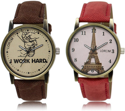 LOREM Watch-29-230 COMBO White & Grey Round Boy's & Girl's Leather Watch - For Men & Women
LOREM Watch-29-230 COMBO White & Grey Round Boy's & Girl's Leather Watch - For Men & Women