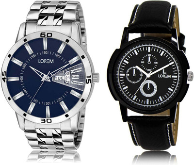 LOREM SR-13-102 Attractive Multicolor Round Boy's Leather & Metal Bracelet Watch - For Men
LOREM SR-13-102 Attractive Multicolor Round Boy's Leather & Metal Bracelet Watch - For Men