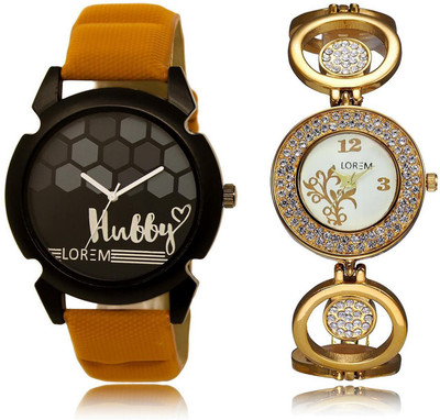 LOREM watch32-204 COMBO Multicolor Round Boy's & Girl's Metal Bracelet & Leather Watch - For Men & Women
LOREM watch32-204 COMBO Multicolor Round Boy's & Girl's Metal Bracelet & Leather Watch - For Men & Women