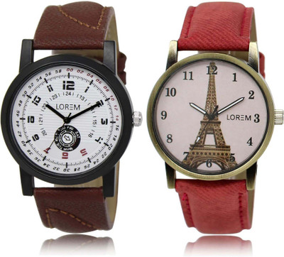 LOREM SR-11-230 Attractive Multicolor Round Boy's & Girl's Leather Watch - For Men & Women
LOREM SR-11-230 Attractive Multicolor Round Boy's & Girl's Leather Watch - For Men & Women