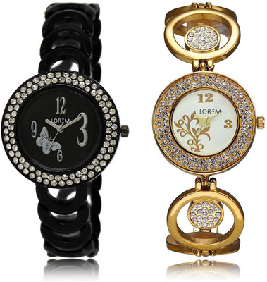 LOREM Watch-201-204 COMBO Multicolor Round Girl's Metal Bracelet Watch - For Women
LOREM Watch-201-204 COMBO Multicolor Round Girl's Metal Bracelet Watch - For Women