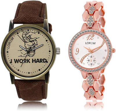 LOREM watch-29-215 COMBO Silver & Grey Round Boy's & Girl's Metal Bracelet & Leather Watch - For Men & Women
LOREM watch-29-215 COMBO Silver & Grey Round Boy's & Girl's Metal Bracelet & Leather Watch - For Men & Women