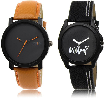 LOREM Watch-20-234 COMBO Black Round Boy's & Girl's Leather Watch - For Men & Women
LOREM Watch-20-234 COMBO Black Round Boy's & Girl's Leather Watch - For Men & Women