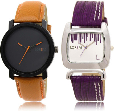 LOREM watch20-207 Designer White & Black Round Boy's & Girl's Leather Watch - For Men & Women
LOREM watch20-207 Designer White & Black Round Boy's & Girl's Leather Watch - For Men & Women
