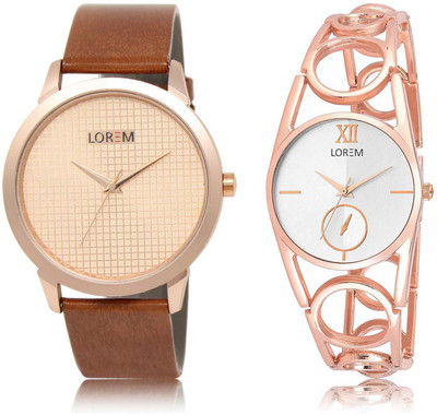 LOREM SR-34-213 Attractive Silver & Rose Gold Round Boy's & Girl's Metal Bracelet & Leather Watch - For Men & Women
LOREM SR-34-213 Attractive Silver & Rose Gold Round Boy's & Girl's Metal Bracelet & Leather Watch - For Men & Women
