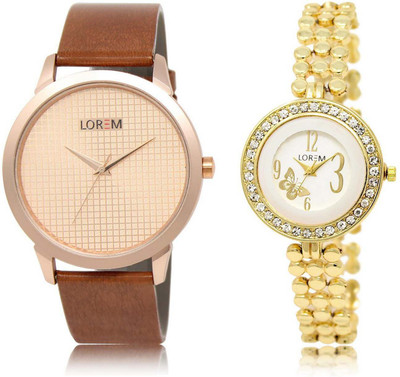 LOREM watch34-203 Designer Multicolor Round Boy's & Girl's Metal Bracelet & Leather Watch - For Men & Women
LOREM watch34-203 Designer Multicolor Round Boy's & Girl's Metal Bracelet & Leather Watch - For Men & Women