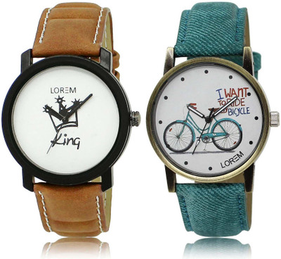 LOREM SR-18-229 Attractive White Round Boy's & Girl's Leather Watch - For Men & Women
LOREM SR-18-229 Attractive White Round Boy's & Girl's Leather Watch - For Men & Women