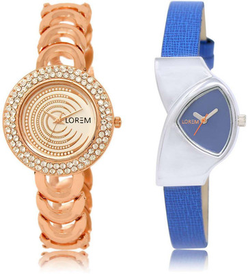 LOREM SR-202-208 Attractive Multicolor Triangle & Round Girl's Leather & Metal Bracelet Watch - For Women
LOREM SR-202-208 Attractive Multicolor Triangle & Round Girl's Leather & Metal Bracelet Watch - For Women