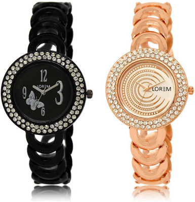 LOREM Watch-201-202 COMBO Multicolor Round Girl's Metal Bracelet Watch - For Women
LOREM Watch-201-202 COMBO Multicolor Round Girl's Metal Bracelet Watch - For Women