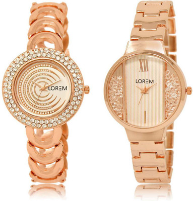 LOREM SR-202-217 Attractive Multicolor Round Girl's Metal Bracelet Watch - For Women
LOREM SR-202-217 Attractive Multicolor Round Girl's Metal Bracelet Watch - For Women