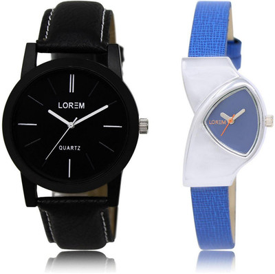 LOREM WATCH-5-208 COMBO Blue & Black Triangle & Round Boy's & Girl's Leather Watch - For Men & Women
LOREM WATCH-5-208 COMBO Blue & Black Triangle & Round Boy's & Girl's Leather Watch - For Men & Women