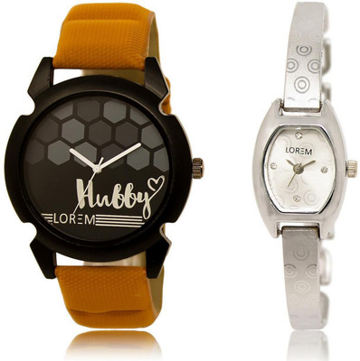 LOREM Watch-32-219 COMBO Silver & Black Contemporary & Round Boy's & Girl's Metal Bracelet & Leather Watch - For Men & Women
LOREM Watch-32-219 COMBO Silver & Black Contemporary & Round Boy's & Girl's Metal Bracelet & Leather Watch - For Men & Women