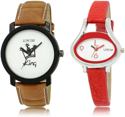 LOREM SR-18-206 Attractive White Oval & Round Boy's & Girl's Leather Watch - For Men & Women
LOREM SR-18-206 Attractive White Oval & Round Boy's & Girl's Leather Watch - For Men & Women