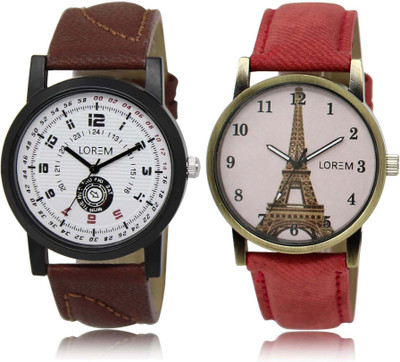 LOREM OM-11-230 Designer Multicolor Round Boy's & Girl's Leather Watch - For Boys & Girls
LOREM OM-11-230 Designer Multicolor Round Boy's & Girl's Leather Watch - For Boys & Girls