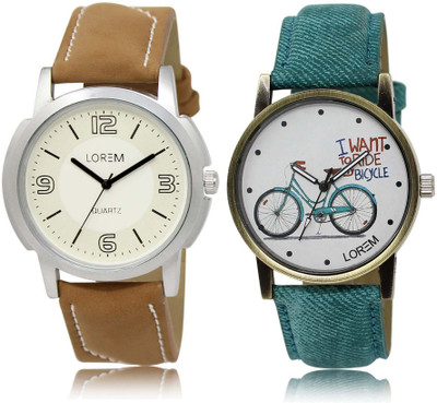 LOREM SR-16-229 Attractive White Round Boy's & Girl's Leather Watch - For Men & Women
LOREM SR-16-229 Attractive White Round Boy's & Girl's Leather Watch - For Men & Women