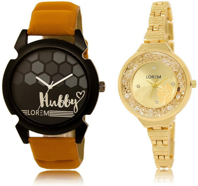 LOREM Watch-32-224 COMBO Gold & Black Round Boy's & Girl's Metal Bracelet & Leather Watch - For Men & Women
LOREM Watch-32-224 COMBO Gold & Black Round Boy's & Girl's Metal Bracelet & Leather Watch - For Men & Women