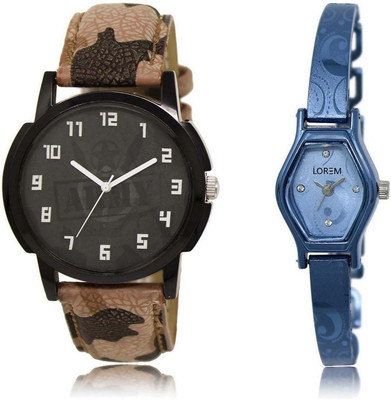 LOREM SR-3-218 Attractive Blue & Black Contemporary & Round Boy's & Girl's Metal Bracelet & Leather Watch - For Men & Women
LOREM SR-3-218 Attractive Blue & Black Contemporary & Round Boy's & Girl's Metal Bracelet & Leather Watch - For Men & Women