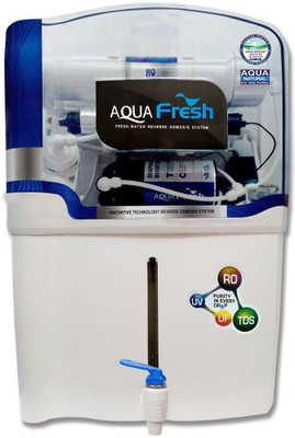 Aquagrand Plus Aqua Fresh 12 L RO + UV + UF + TDS Water Purifier(White & Blue)
Aquagrand Plus Aqua Fresh 12 L RO + UV + UF + TDS Water Purifier(White & Blue)