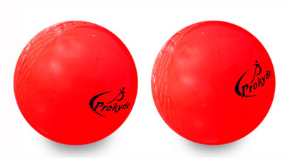 Prokyde Wind Cricket Training Ball(Pack of 2, Red)